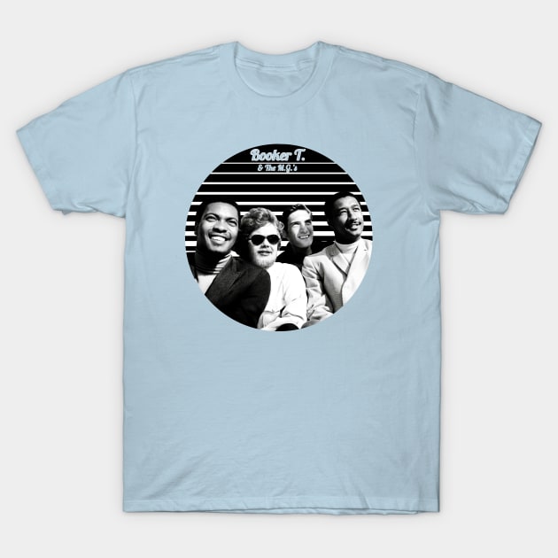 Booker T. & The M.G.'s - transparent font T-Shirt by CoolMomBiz